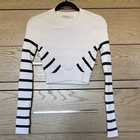 Alexander Wang Multi Direction Stripe Sweater Size XS. EUC - Picture 2 of 15